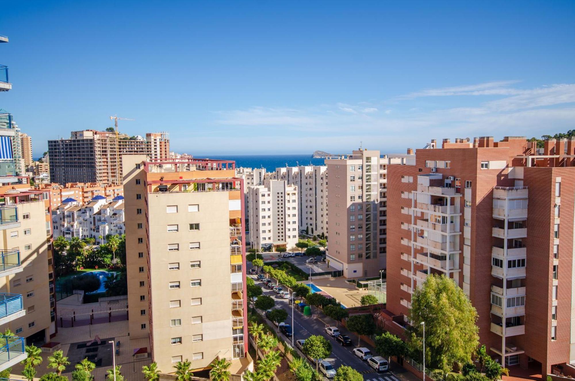 Cala Vent Mar Y Sol Poniente Beach ベニドルム エクステリア 写真